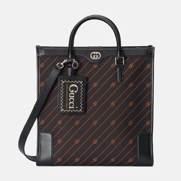 Gucci Interlocking Medium Jacquard Tote Bag! - Picture 1 of 9